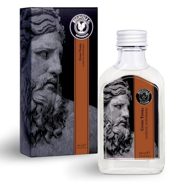 Saponificio Bignoli Cuoio Tonka Aftershave woda po goleniu 100ml (Skóra i Tonka)