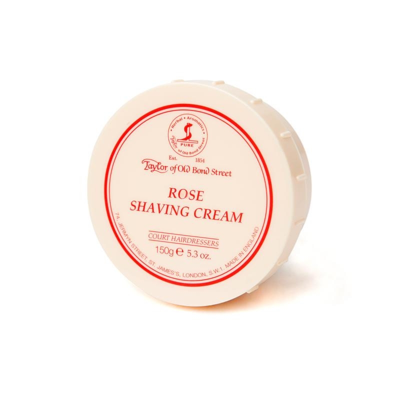 Taylor ROSE krem do golenia różany w tyglu 150g