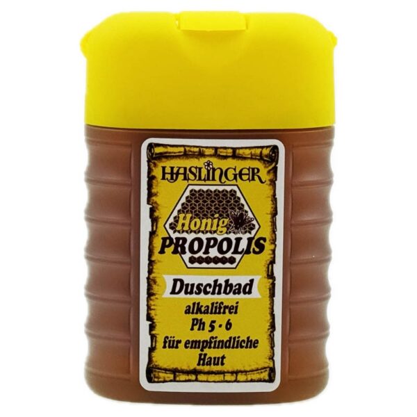 HASLINGER Propolis żel pod prysznic dla skóry delikatnej (z kitem pszczelim) 200ml