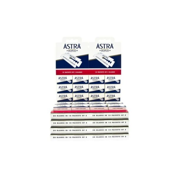 Żyletki ASTRA Superior Stainless (niebieskie) 500 sztuk