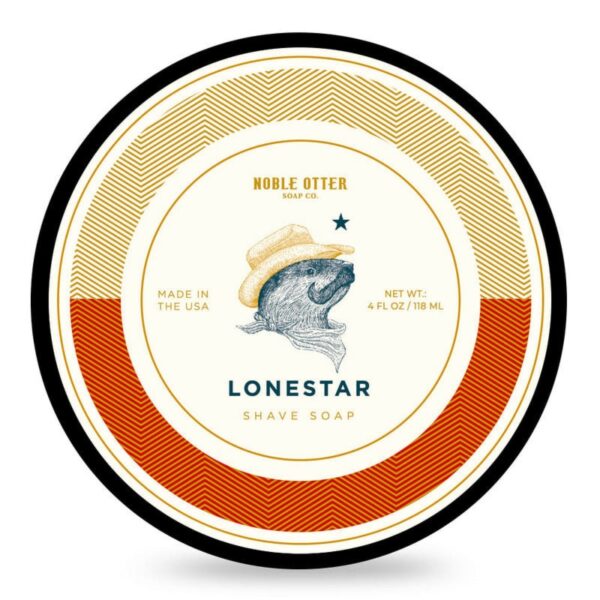Noble Otter Lonestar mydło do golenia w tyglu 118ml