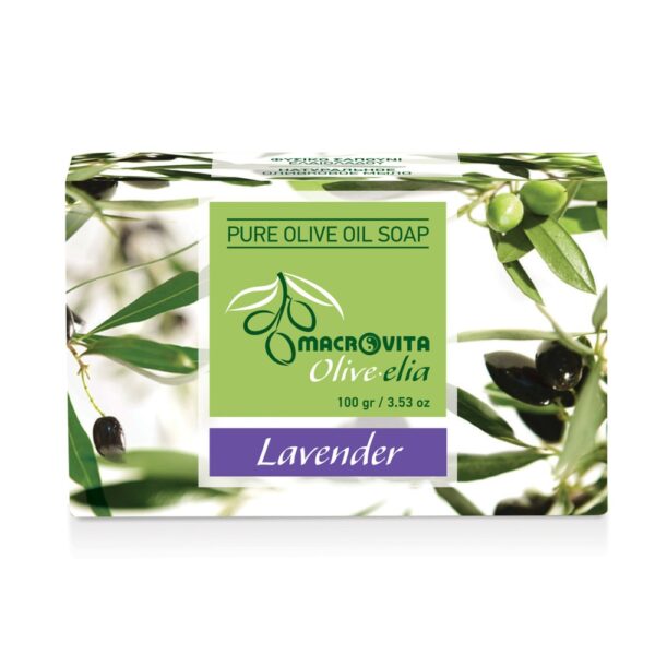 Macrovita Olive.elia mydło z czystej oliwy Lawenda 100g