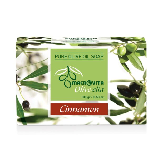 Macrovita Olive.elia mydło z czystej oliwy Cynamon 100g