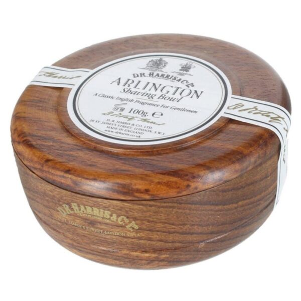 D.R.Harris ARLINGTON mydło do golenia w mahoniowym tyglu 100g