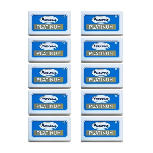 Żyletki PERSONNA Platinum 100 sztuk
