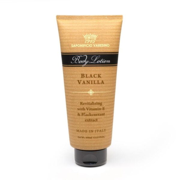 Saponificio Varesino Czarna Wanilia balsam do ciała w tubce 400ml