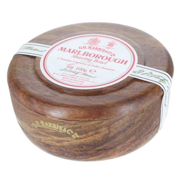 D.R.Harris MARLBOROUGH mydło do golenia w mahoniowym tyglu 100g
