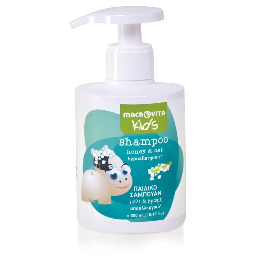 Macrovita Kids szampon dla dzieci miód & owies 300ml
