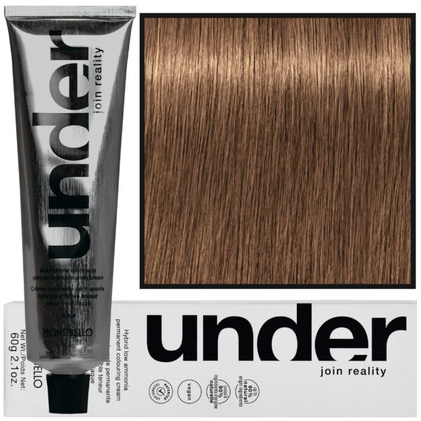 Montibello Under – profesjonalna farba do włosów, 60ml 9.23 / 9PG | Bardzo Jasny Perłowo Złocisty Blond
