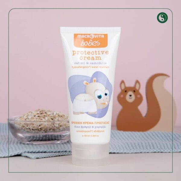 Macrovita Babies ochronny krem dla niemowląt owies & rumianek 100ml