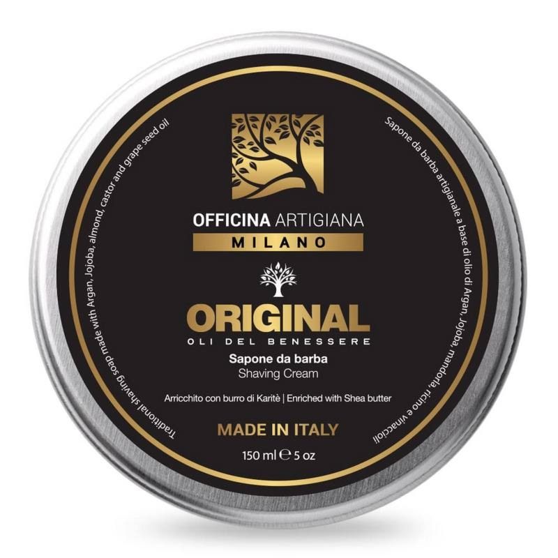 Officina Artigiana Milano Original 5 olejków mydło do golenia 150ml