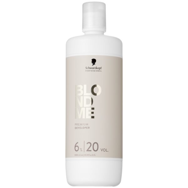 Schwarzkopf BlondMe Premium Developer – oksydant do włosów, 1000 ml 6% | 20 VOL