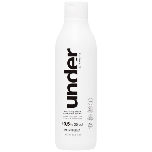 Montibello Under Activating Cream - oksydant do farb, 1000ml 10,5% | 35 VOL