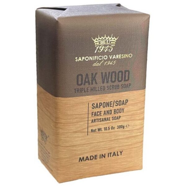 Saponificio Varesino Oak Wood mydło toaletowe 300g (papier)