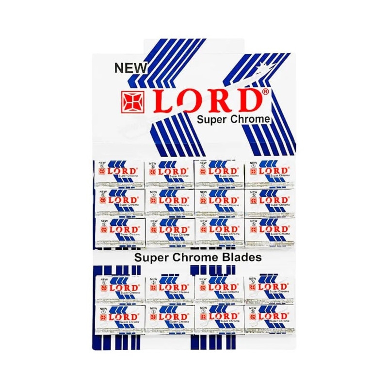 Żyletki Lord Super Chrome 5 sztuk