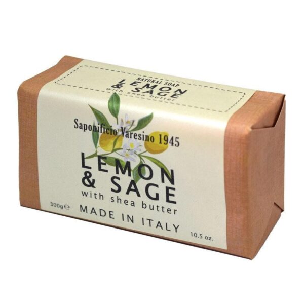 Saponificio Varesino lemon and Sage mydło toaletowe cytryna i szałwia 300g