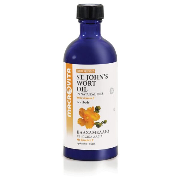 Macrovita Olejek z Dziurawca w naturalnych olejach tłoczony na zimno z witaminą E 100ml