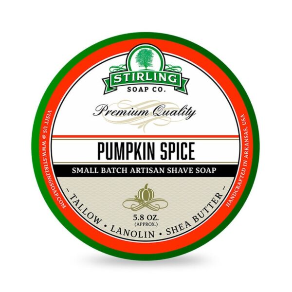 Stirling Pumpkin Spice mydło do golenia w tyglu 170ml