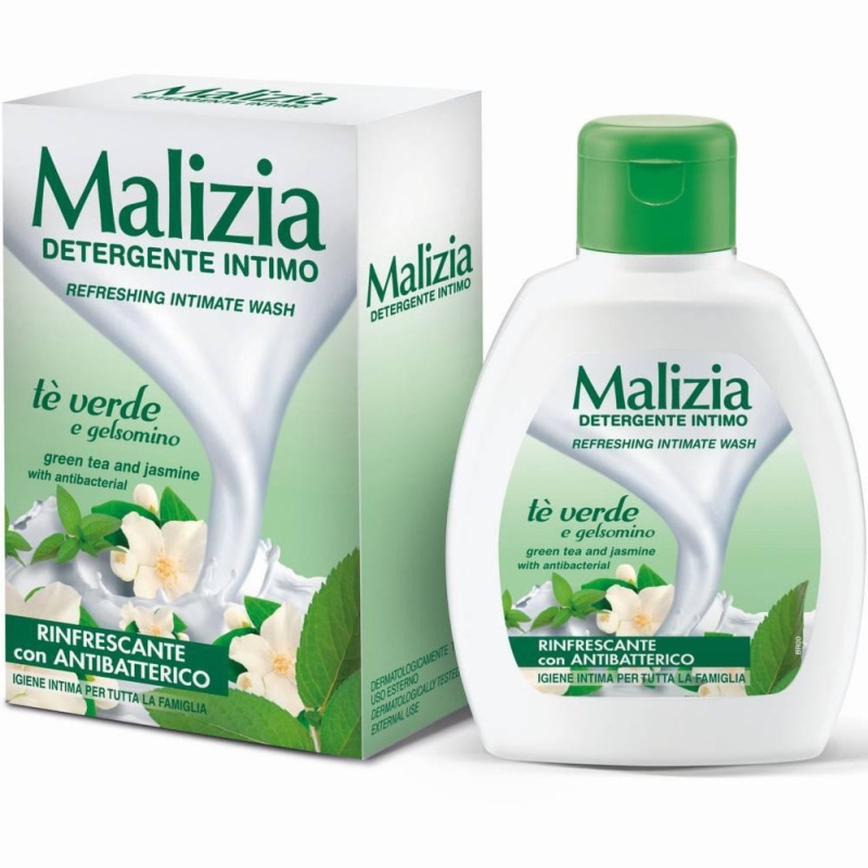 Malizia Intimo Te Verde Rinfrescante odświeżający żel do higieny intymnej 200ml