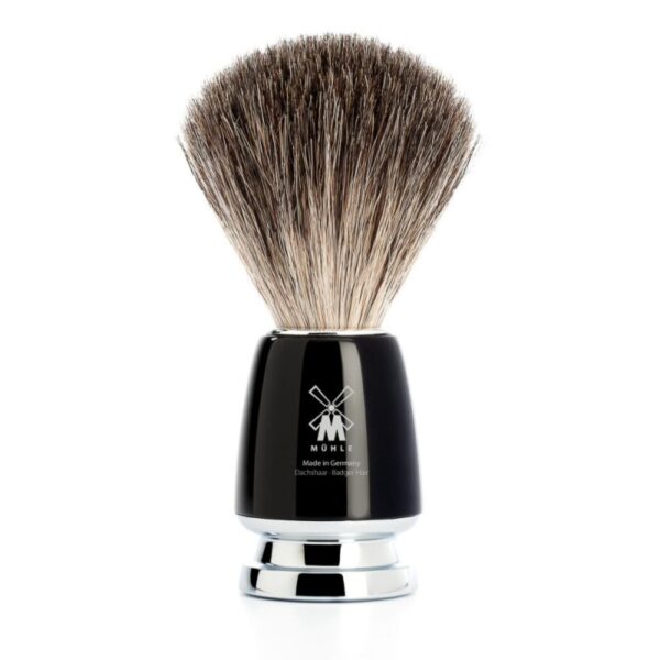 Muhle RYTMO 81M226 pędzel do golenia borsuk PURE czarny