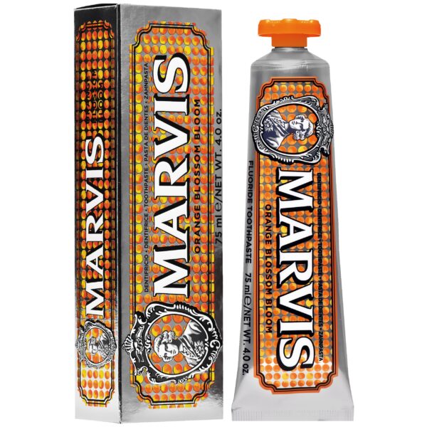 Marvis Orange Blossom Bloom - pasta do zębów, kwiaty pomarańczy, cytryny i mięta, 75ml