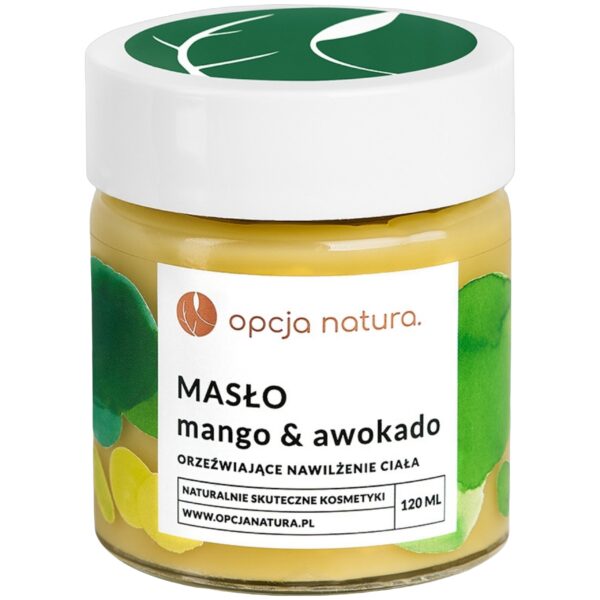 Opcja Natura Masło Mango Awokado - masło do ciała, 120ml
