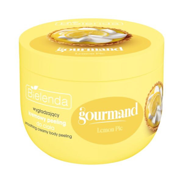 Bielenda Lemon Pie Wygładzający kremowy peeling do ciała