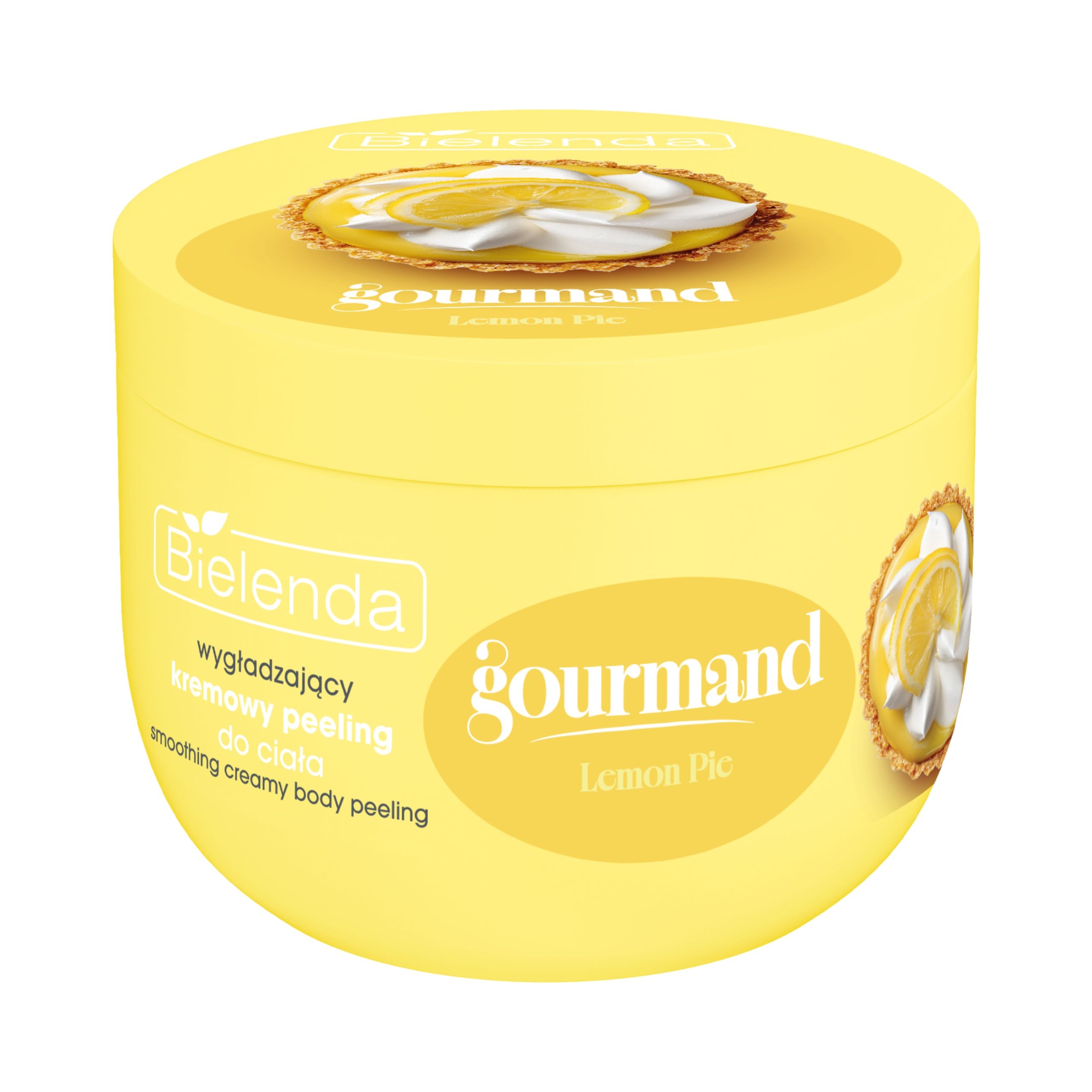 Bielenda Lemon Pie Wygładzający kremowy peeling do ciała