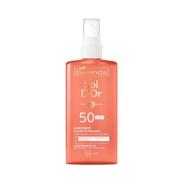 Bielenda Karotenowy olejek do opalania SPF 50
