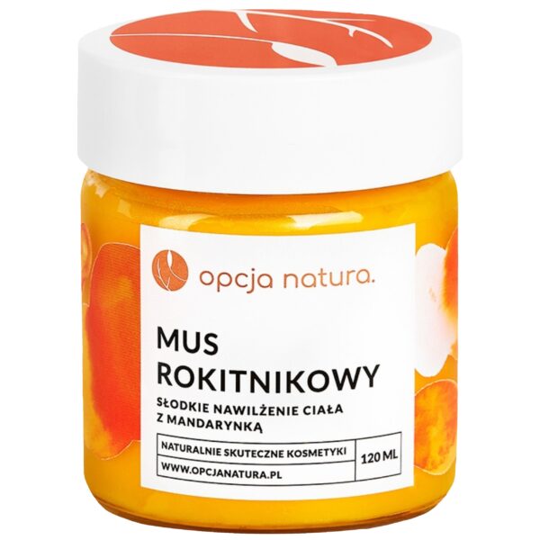 Opcja Natura Mus rokitnikowy - lekki mus do ciała, 120ml