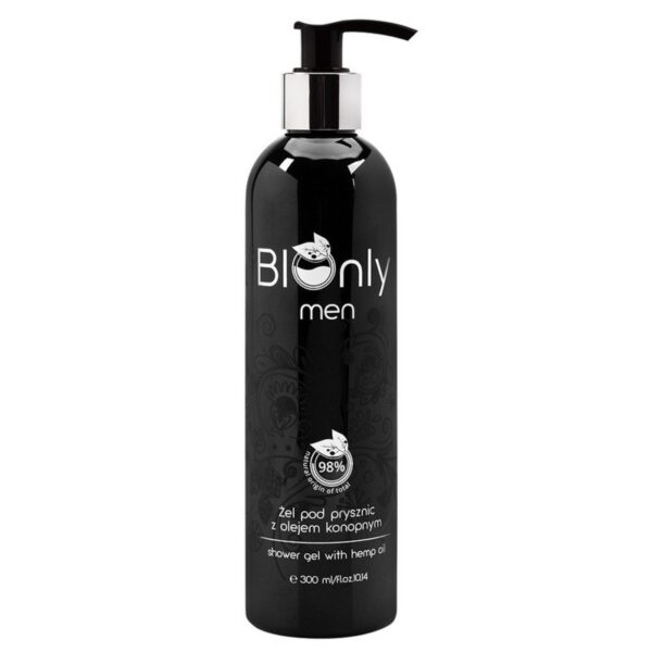 BIOnly MEN Żel pod prysznic z olejem konopnym 300 ml