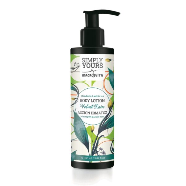 Macrovita balsam do ciała Velvet Rain mandarynka i biała herbata 150ml