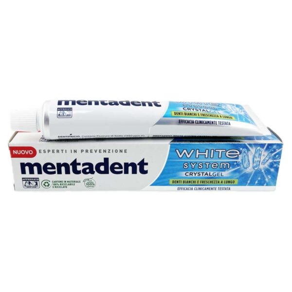 Mentadent Crystal Gel  pasta do zębów 75ml