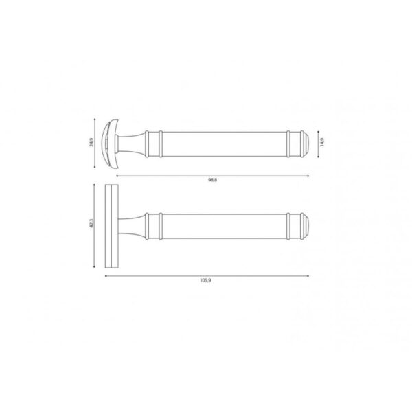 Muhle R41 GS Stainless maszynka do golenia na żyletki