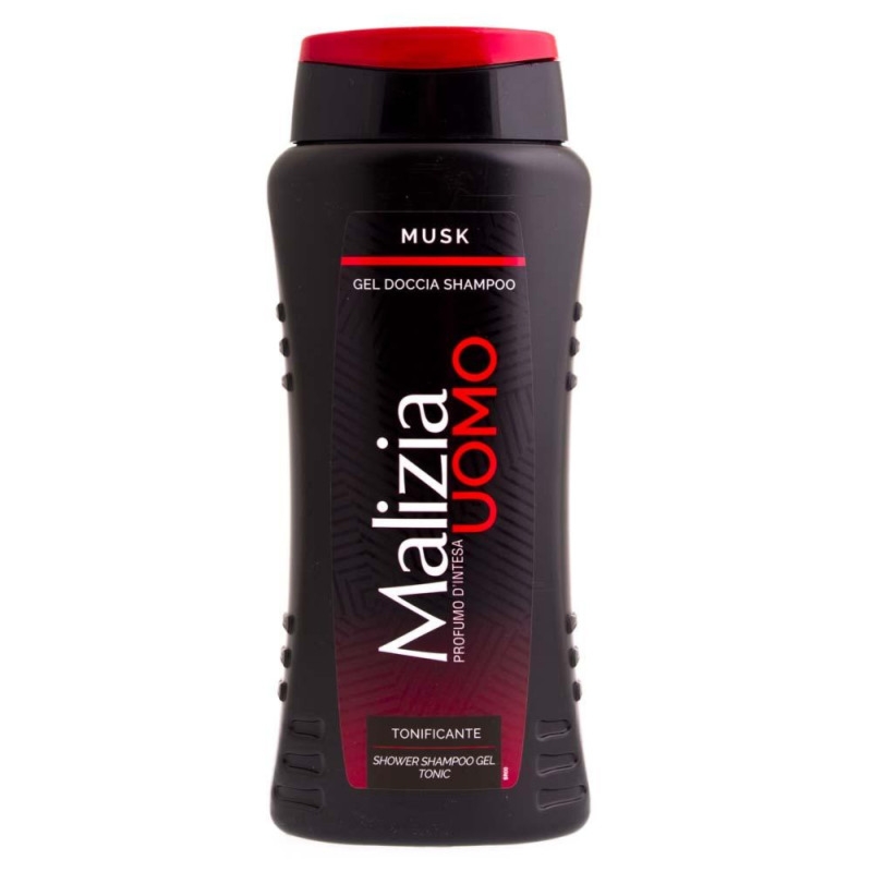 Malizia Uomo Musk - męski żel pod prysznic i szampon 2w1 250ml