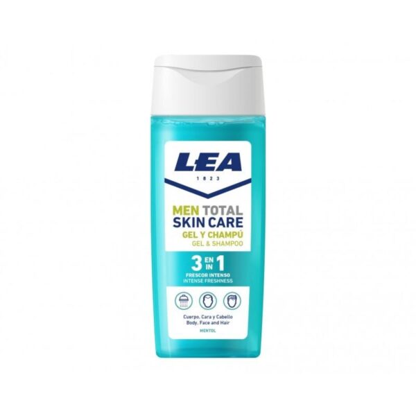 LEA MEN Total 3w1 żel pod prysznic intensywne odświeżenie (niebieski) 300ml