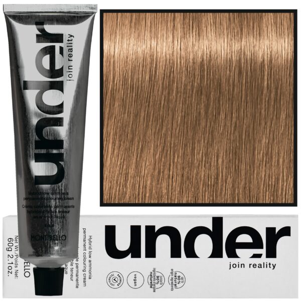 Montibello Under – profesjonalna farba do włosów, 60ml 7.0 / 7N | Naturalny Średni Blond