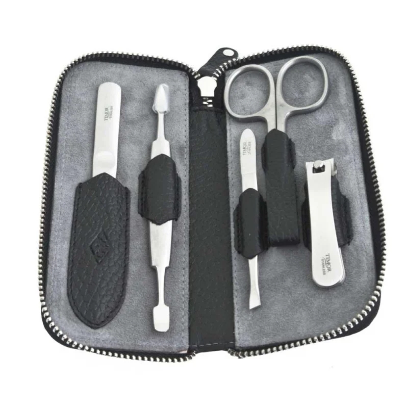 Timor Solingen 33097 Deluxe Inox przybornik do paznokci 5 cz.