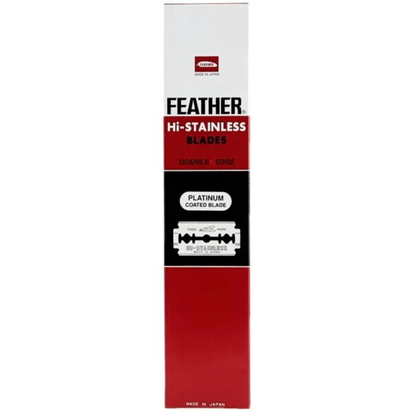 Żyletki FEATHER Hi-Stainless 100 sztuk (20x5)
