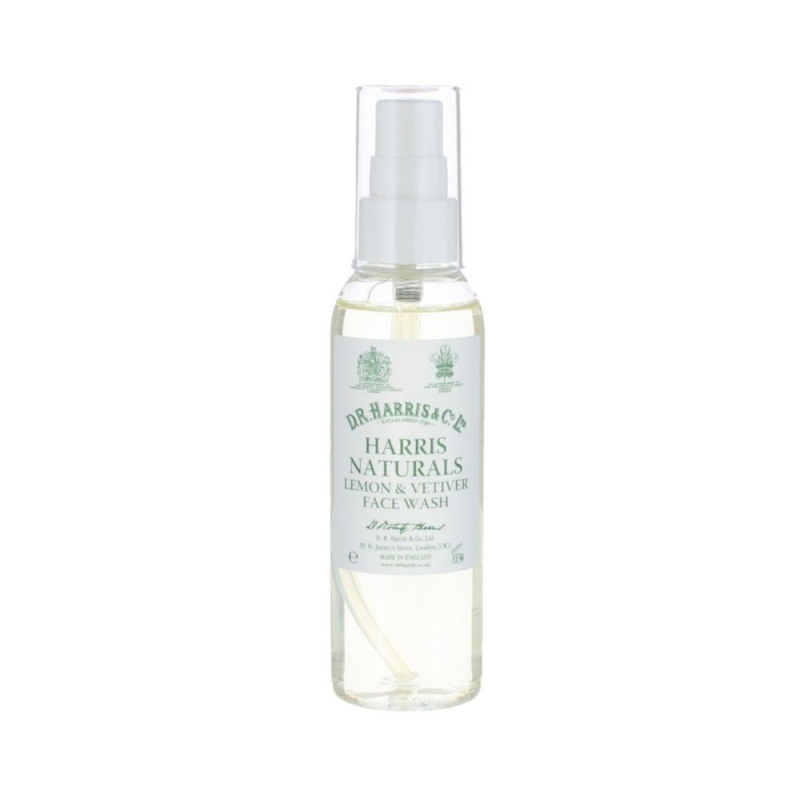 D.R.Harris Lemon and Vetiver Face wash żel do mycia twarzy 100ml