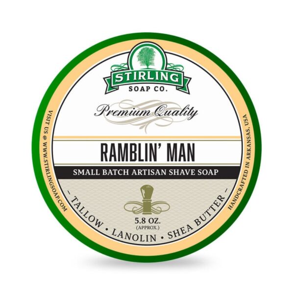 Stirling Rambling Man mydło do golenia w tyglu 170ml