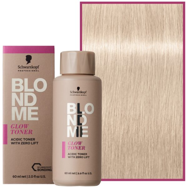 Schwarzkopf BlondMe Glow Toner – profesjonalny toner do włosów blond, 60 ml 7-01 | Glossed Cedar - Cedr