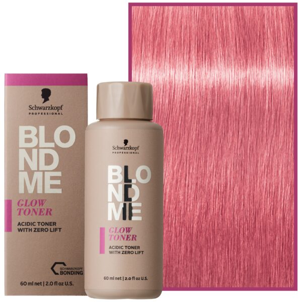 Schwarzkopf BlondMe Glow Toner – profesjonalny toner do włosów blond, 60 ml 9,5-91 | Lavender - Lawendowy