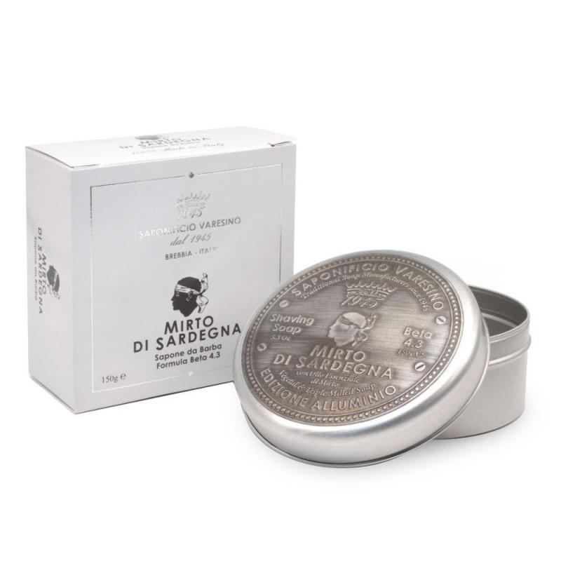 SAPONIFICIO VARESINO mydło do golenia Mirto di Sardegna 4.3 w tyglu 150g