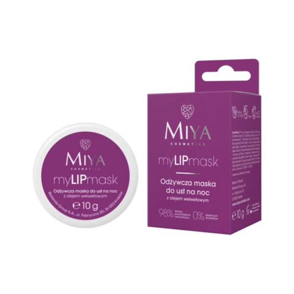 Miya Cosmetics Odżywcza maska do ust