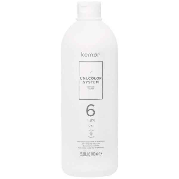 Kemon Uni Color Oxi – utleniający aktywator do farb Kemon Cramer, 1000 ml 6 VOL | 1.8%