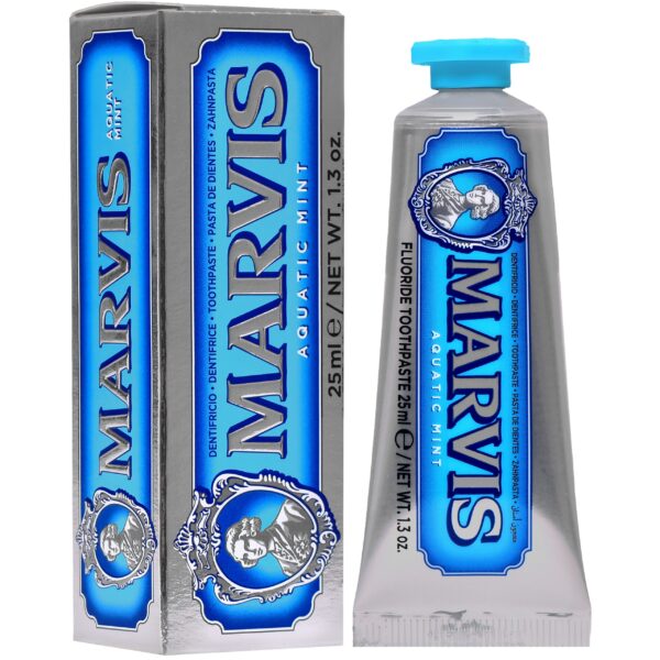 Marvis Aquatic Mint - pasta do zębów z fluorem, wodna mięta, 25ml