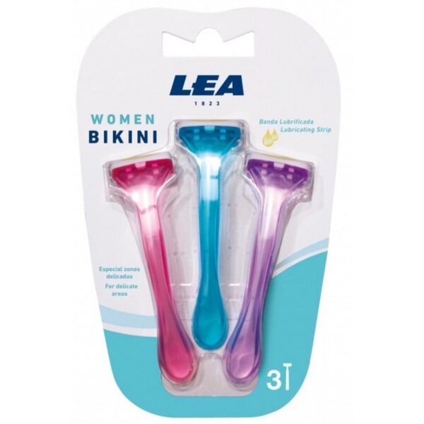 LEA WOMAN nożyki dla kobiet do okolic bikini 3 sztuki