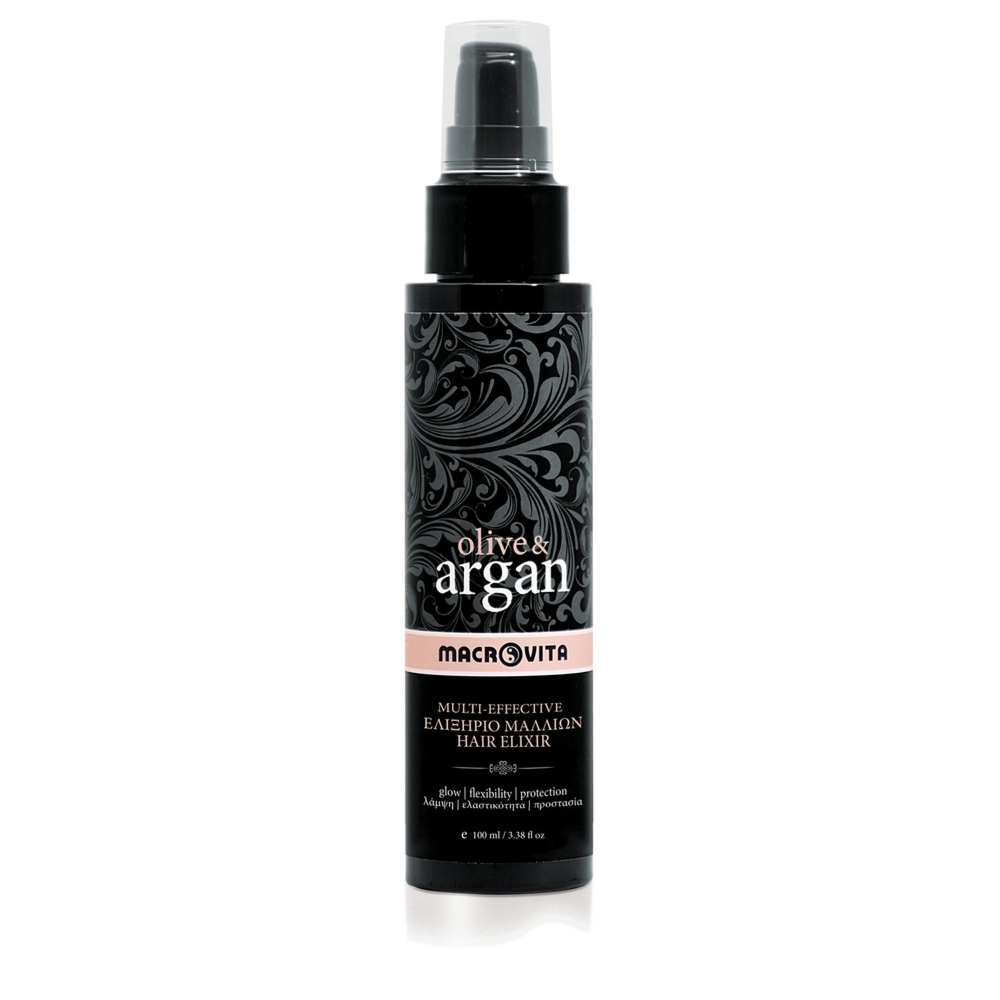Macrovita Olive & Argan Multi-Effective Hair Elixir eliksir do włosów z olejkiem arganowym 100ml