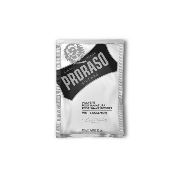 PRORASO puder po goleniu - mięta i rozmaryn 100g